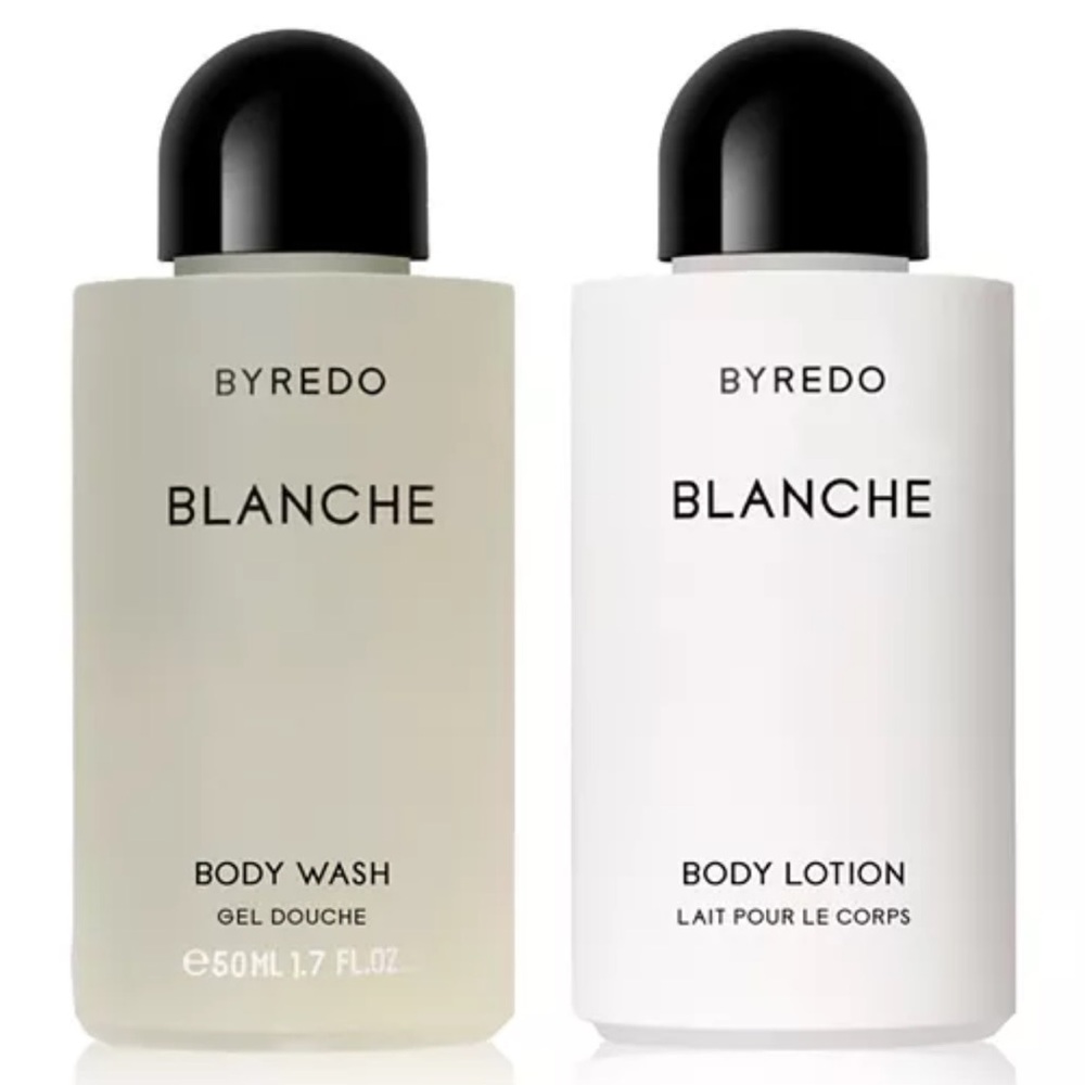 NEW Byredo Blanche Body Wash and Body Lotion Set